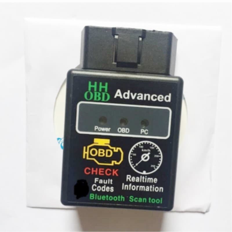 HH OBD Bluetooth ELM327 Bluetooth OBD2 v2.1 Car Fuel Consumption Vehicle Speed Detector Scanner
