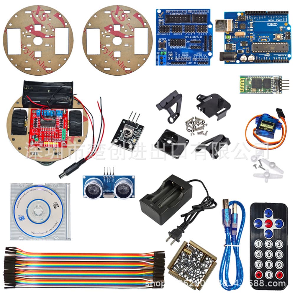 Smart Car Learning Kit Robot Wireless Control Smart Little Turtle Based on Arduino Platform