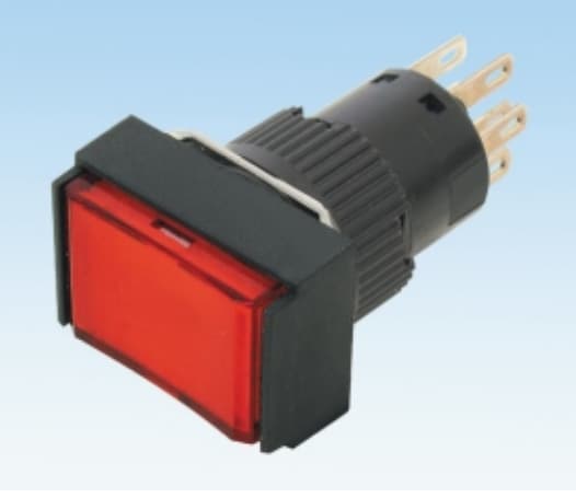 Special price Taiwan Tend ∅16mm waterproof IP65 LED alternating illuminated rectangular button TT16-ALR6