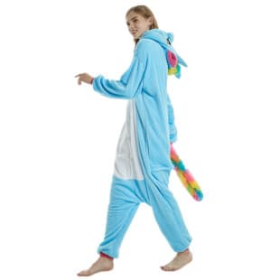 Cartoon Animal Onesie Pajamas Flannel Coral Fleece Bathrobe Sleep Robe Pegasus Unicorn Dinosaur Factory