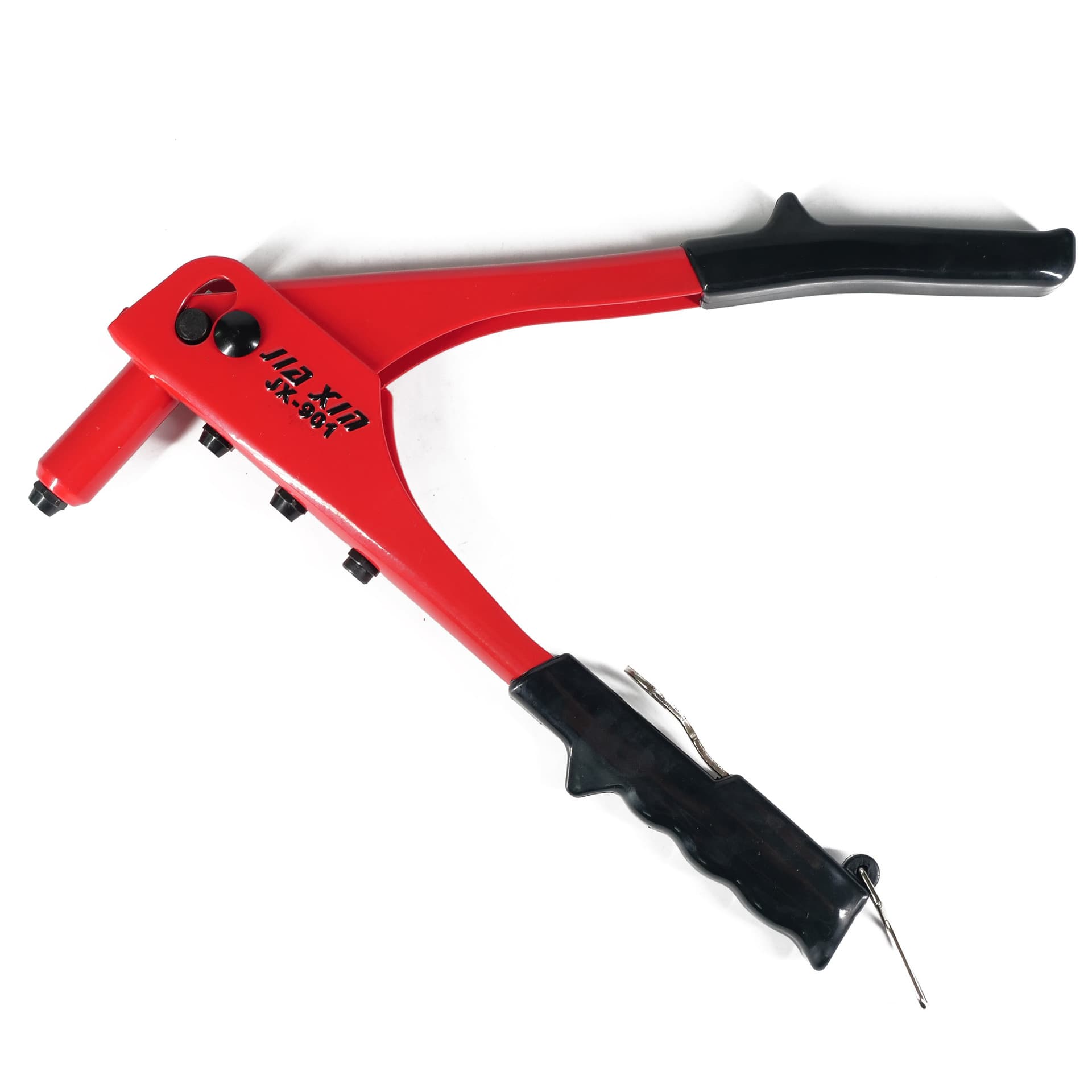 Jiaxin Tools Manual Single Handle Mini 10.5-Inch 267mm Rivet Gun Nut Blind Labor-Saving Rivet Gun