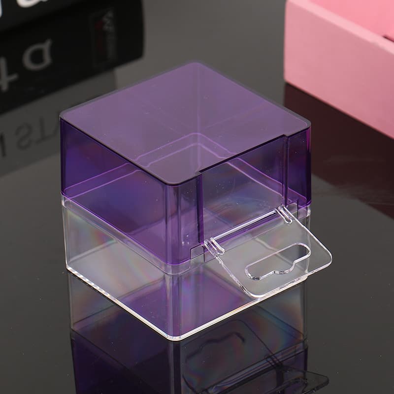 Watch Transparent Box Bluetooth Small Speaker Bracelet Car Accessories Car Steering Wheel Leather Case Packaging Box Decoration Ornament