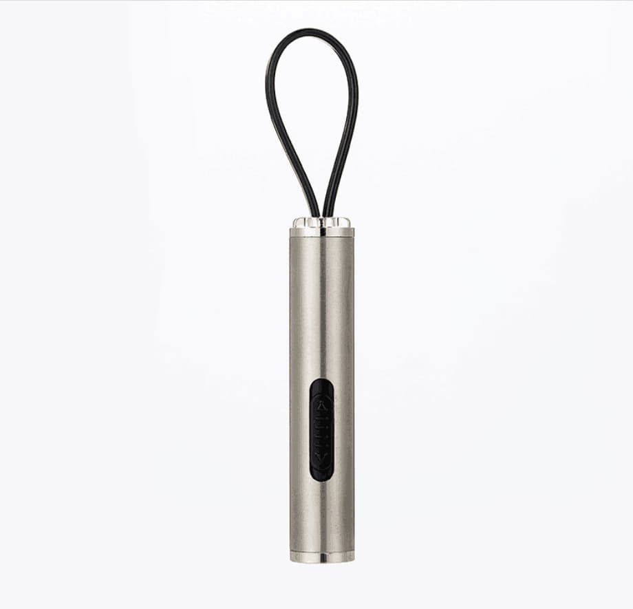 Stainless Steel Money Detector Light Small Smart Mini Portable Counterfeit Detector Flashlight 2-in-1 UV Money Detection Pen