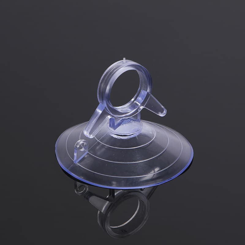 Car Sun Shade Suction Cup 4.5CM Dovetail Style Small Pull Ring Suction Cup for Sun Shade