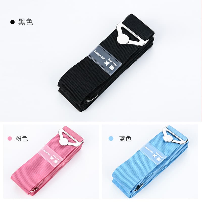 Elastic Luggage Strap, Packing Belt, Check-in Strap, Suitcase Tie-down Strap, Alloy Buckle