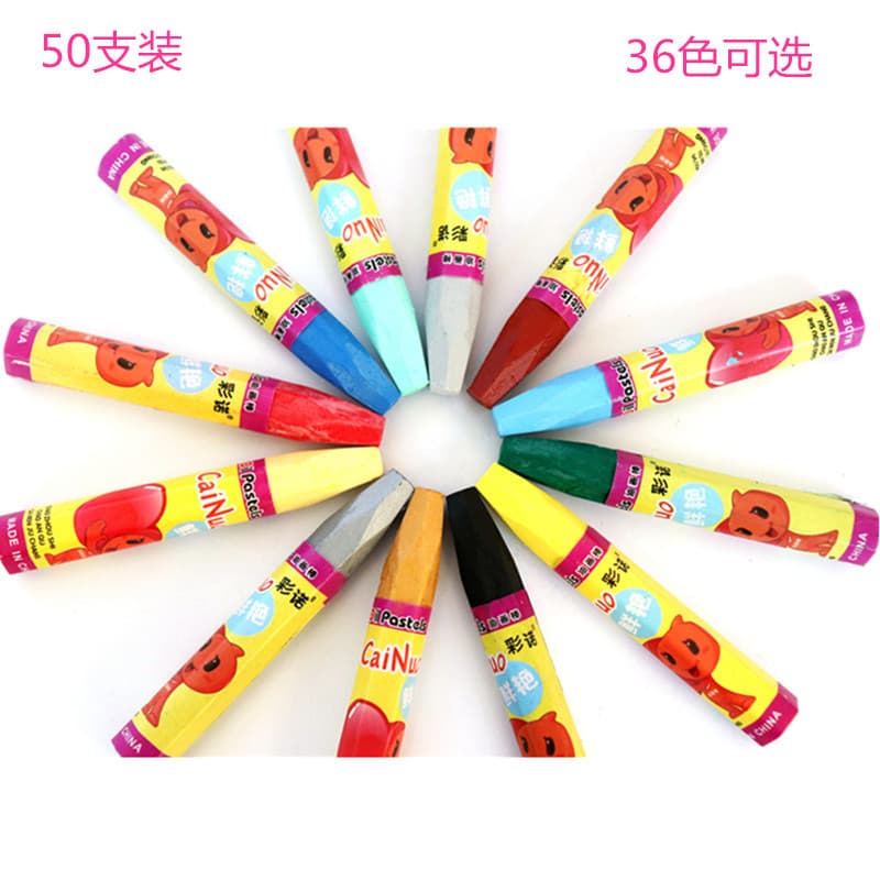 Monochrome oil pastel, aquatic foam box special crayon red black white tire waterproof marking crayon