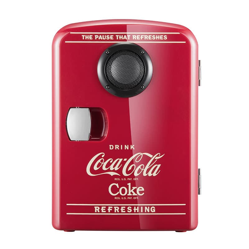 Coca-Cola Bluetooth Speaker Car Household Refrigerator Dormitory Student Cosmetics Warm and Cooling Box Gift Wholesale