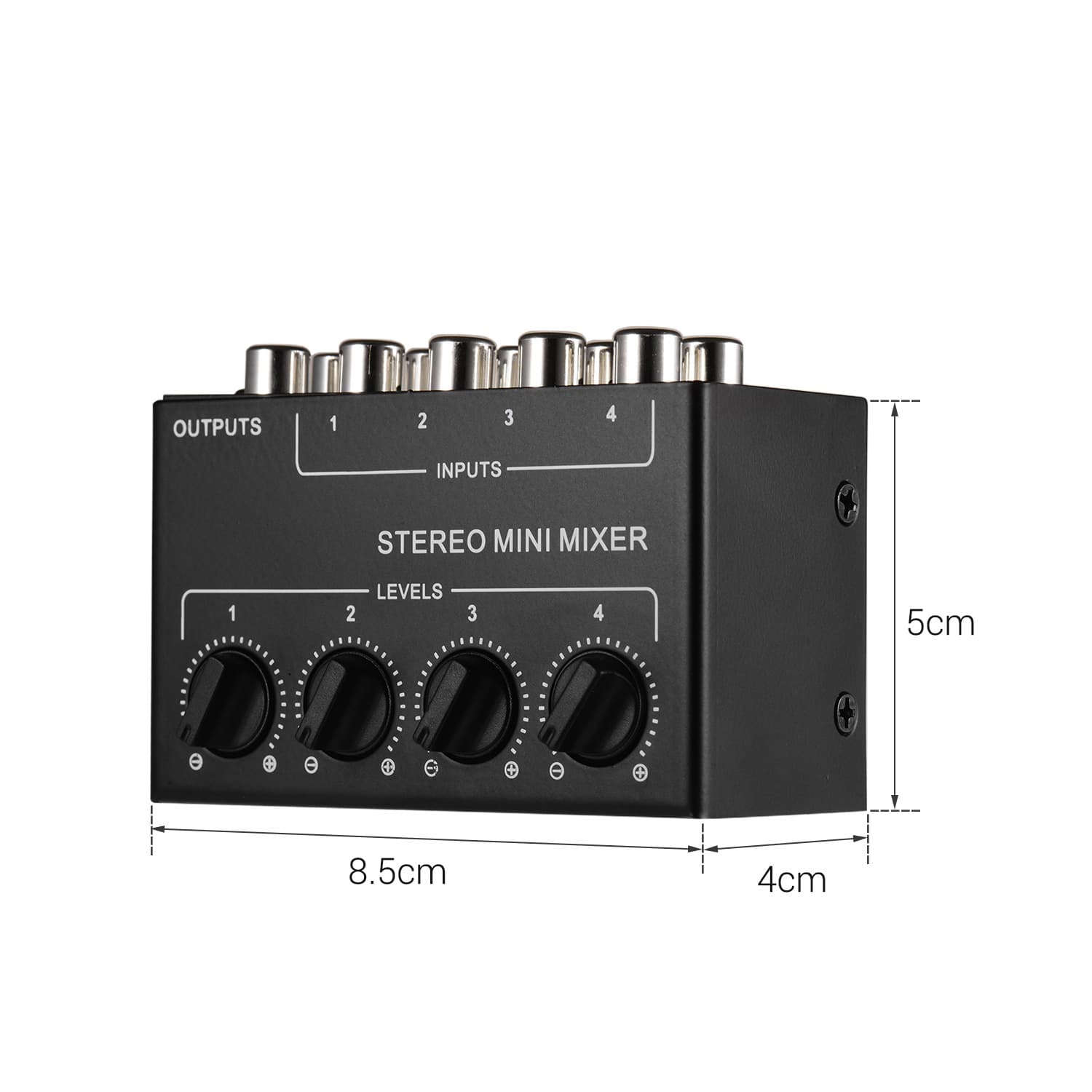 Cx400 Audio Signal Stereo 4-channel Unpowered Mixer Multichannel Mixer Audio Mixing Console