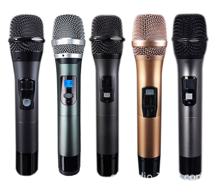 OKJ Apricot Q7 Wireless Microphone Shell Empty Tube Body V3 Wireless Microphone Empty Shell Microphone KTV Microphone Accessories