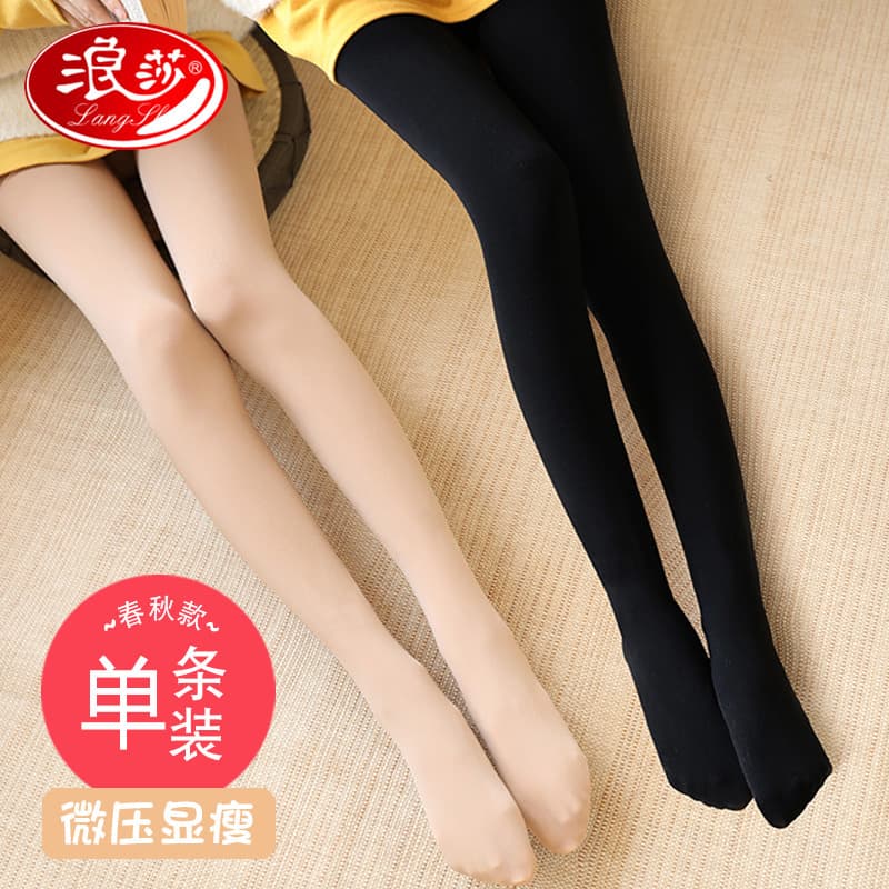 Langsha Bare Leg Look Tights Autumn and Winter Opaque Stockings Women Velvet Leggings Slimming Wholesale