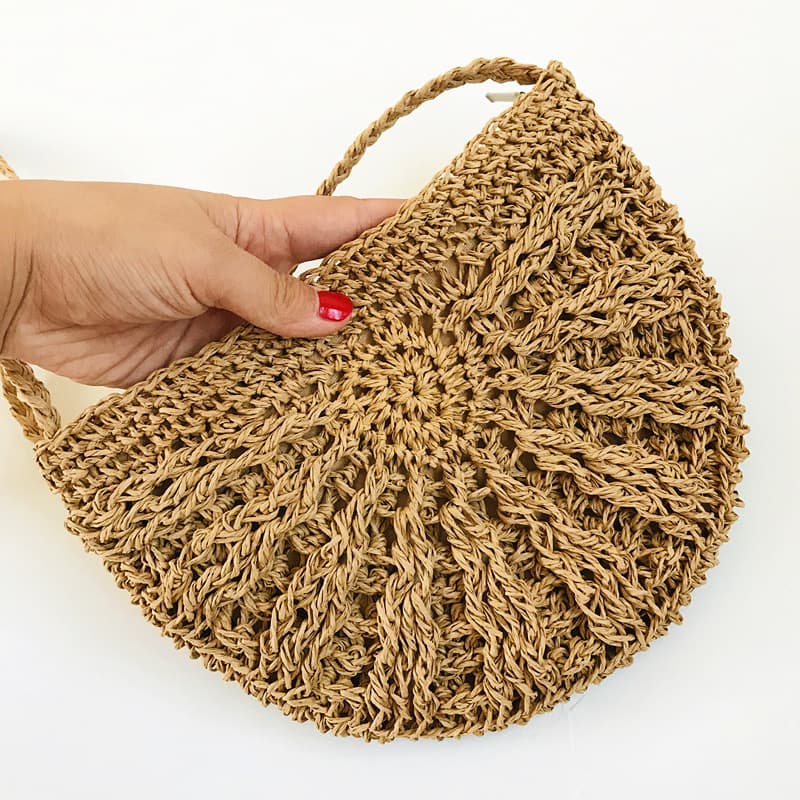 Yantai Laizhou Manufacturer Wholesale New Women's Bag, Handwoven Small Zipper Crossbody Bag, Pocket Phone Bag