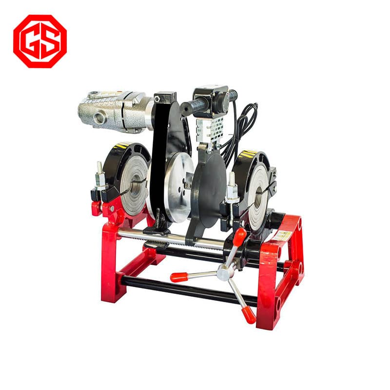 63-160 Dual Ring Manual PE Butt Welding Machine AC Hot Melt Butt Fusion Welder HDA-2M Hot Melt Butt Fusion Welder