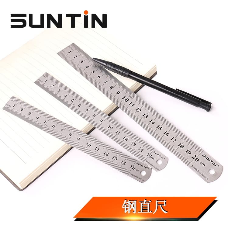 1-meter stainless steel ruler, thickened long steel ruler, 30cm/50/60/1.5m/2m iron ruler, small.