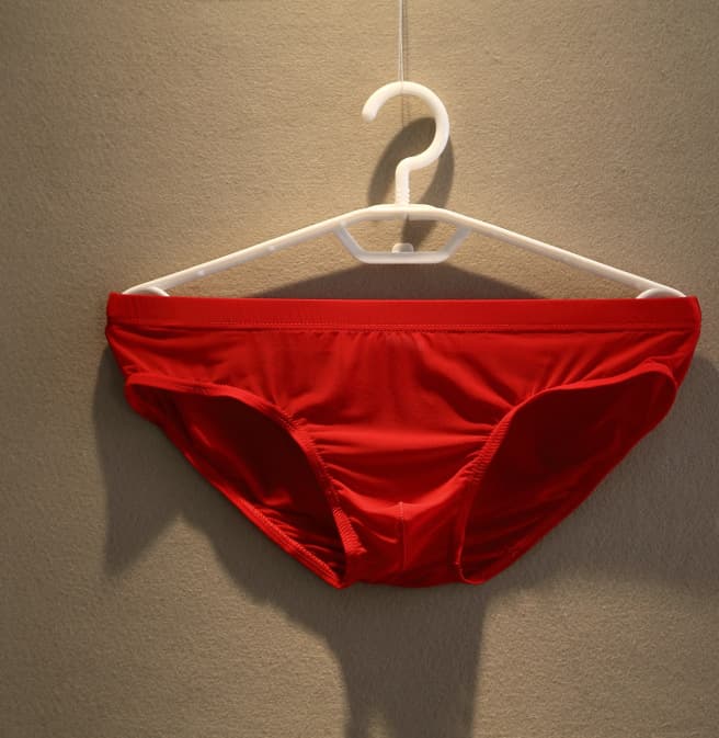 Men's Ice Silk Briefs Opaque U-Shaped Pouch Exports Briefs
