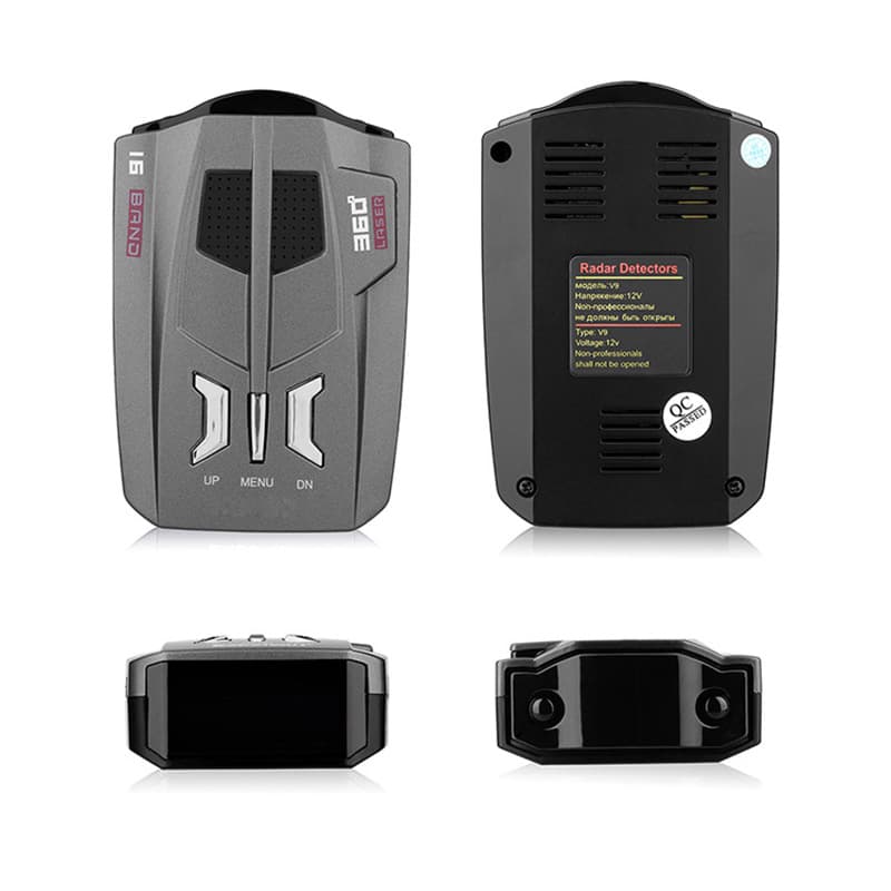 Radar Detector V9 Export Radar Speedometer Multi-language Full-band Radar Detector