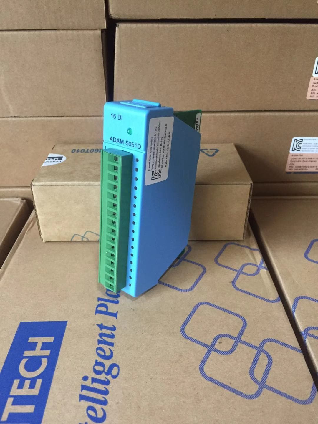 Advantech 16-Channel Digital Input Module ADAM-5051D for Limit or Switch Detection
