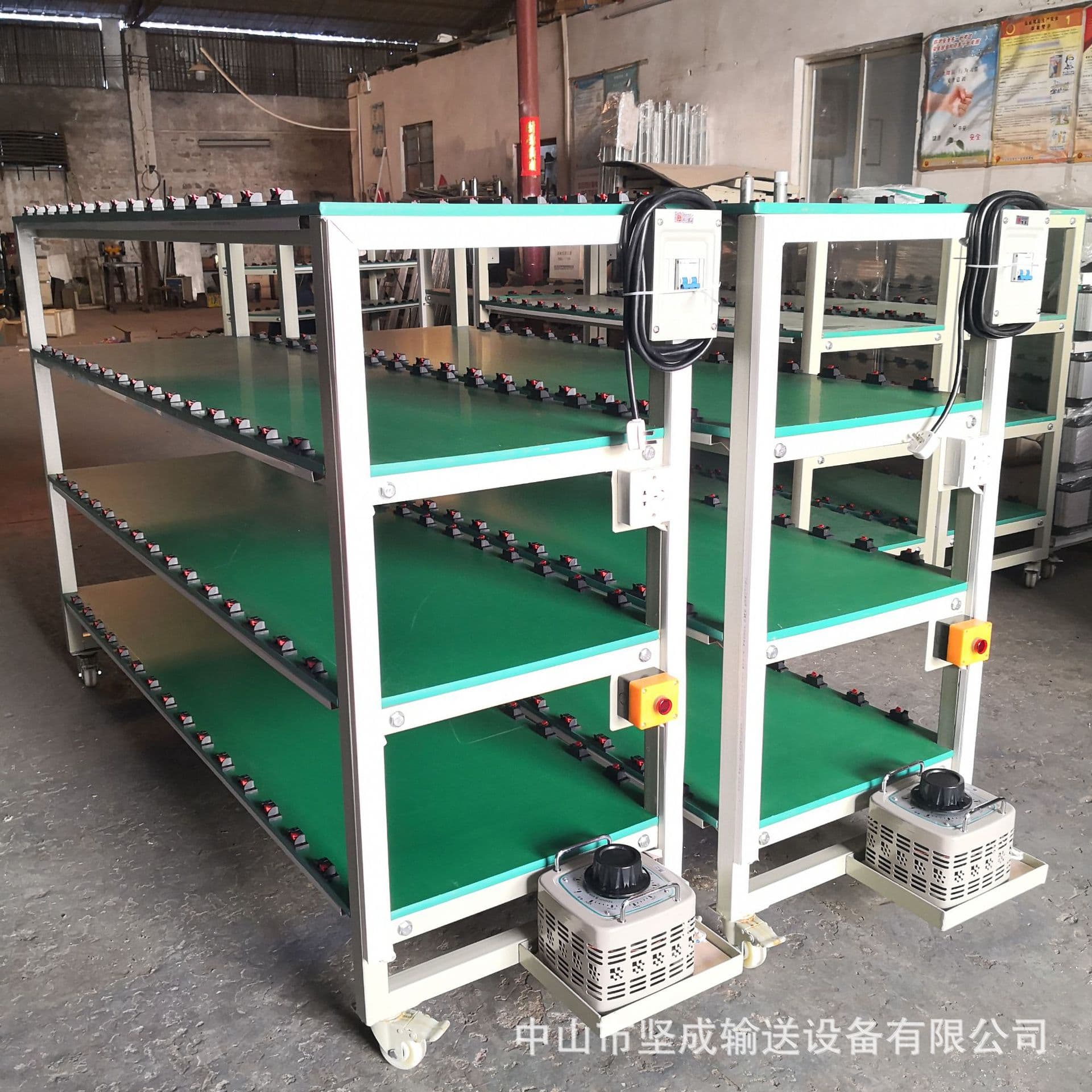 Zhongshan aging cart, LED downlight rack with adjustable voltage 110V/220V/265V, aging testing equipment