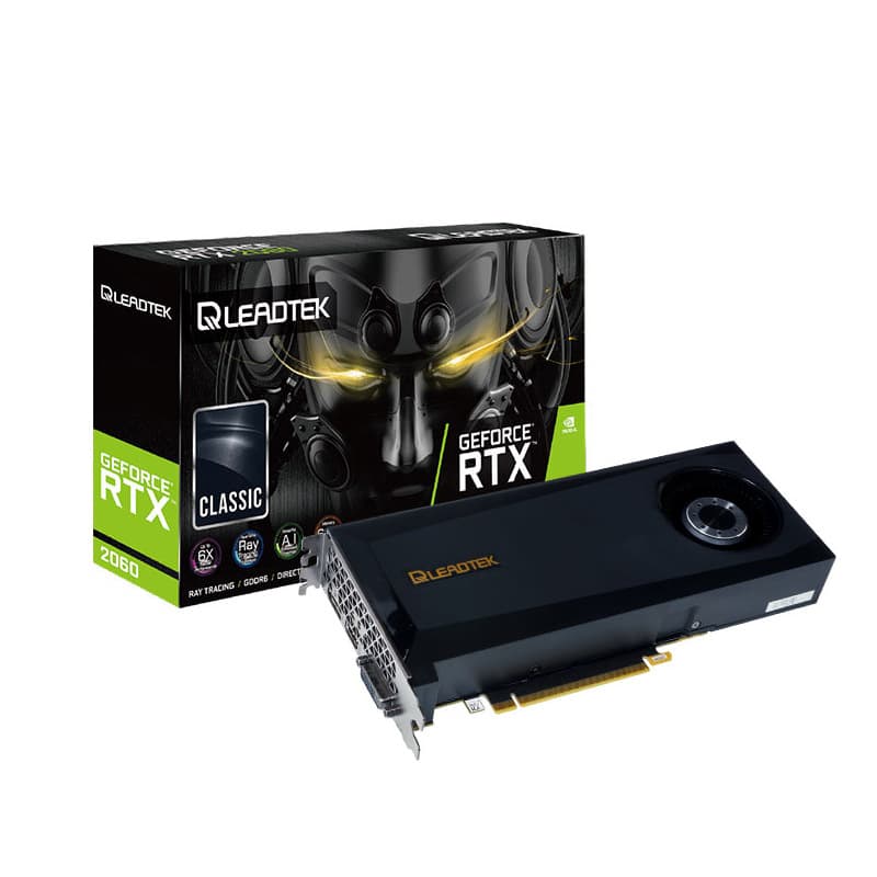 Leadtek RTX2060 6GB Turbo Reference Desktop Graphics Card Industrial Application Server In Stock