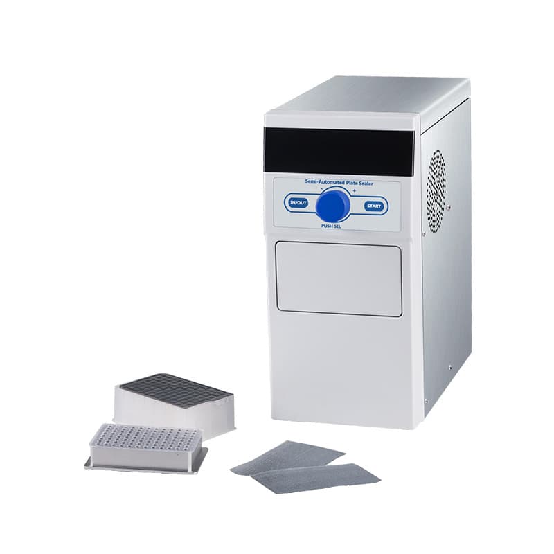 Huxi HBF-1200 Microplate Heat Sealing Machine, Laboratory Plate Sealing Machine, Small Sealing Machine, Semi-automatic Heat Sealing Machine