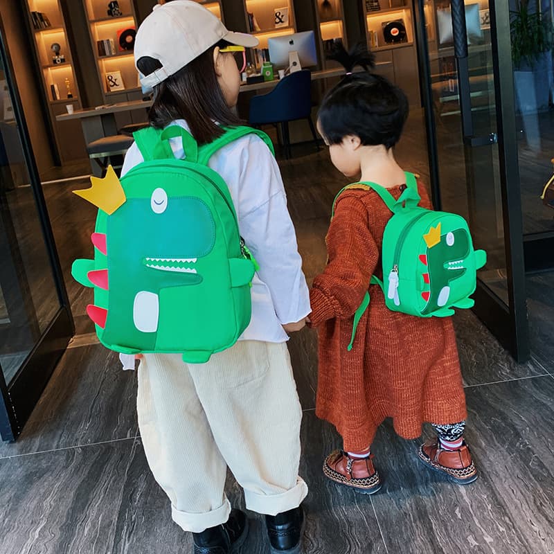 Children's Bags 2023 New Kindergarten Unisex Baby Small Backpack Creative Cartoon Dinosaur Children's Backpack