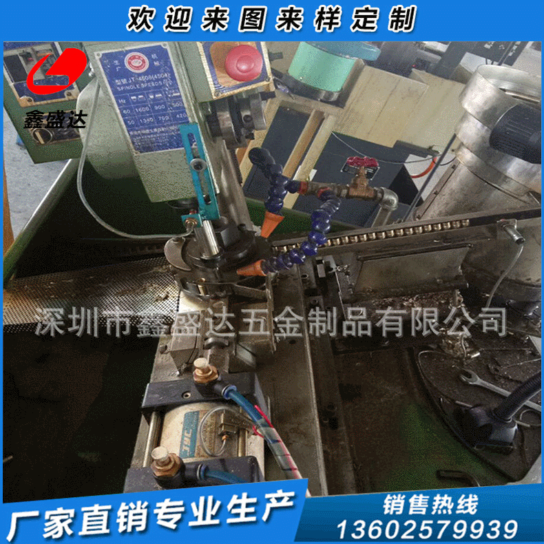 Long-term supply factory direct sales fully automatic multi-axis drilling and tapping machine, nut rivet special-shaped parts tapping machine