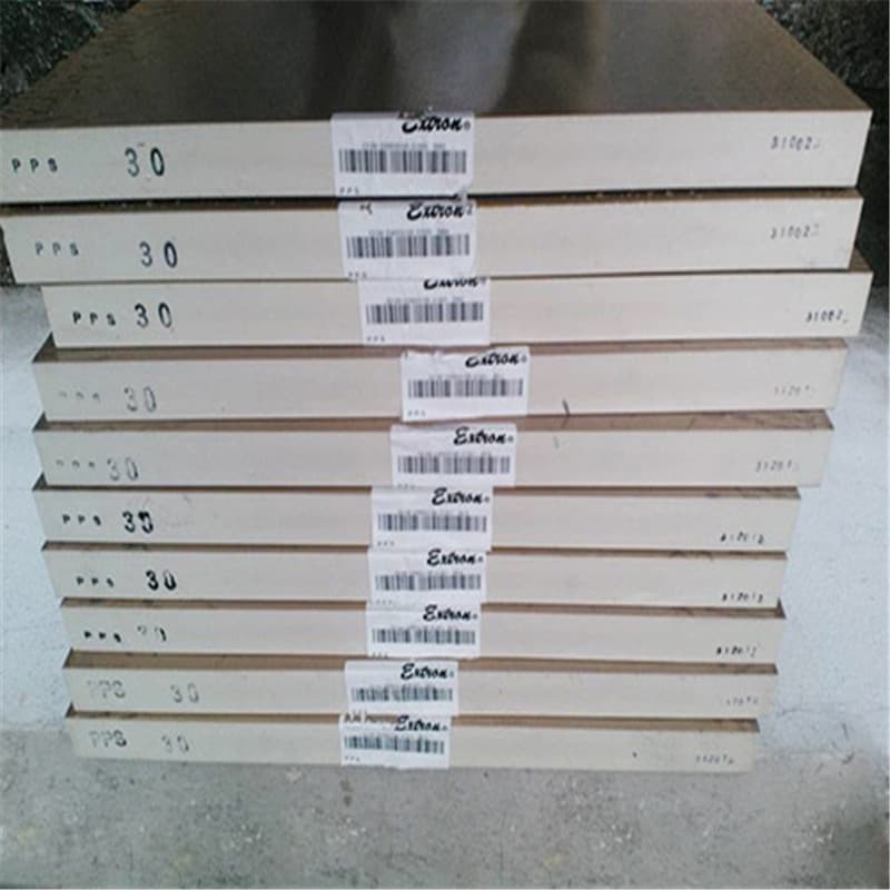 PPS rod, black PPS board, beige PPS board, polyphenylene sulfide rod processing, high temperature resistant PPS rod