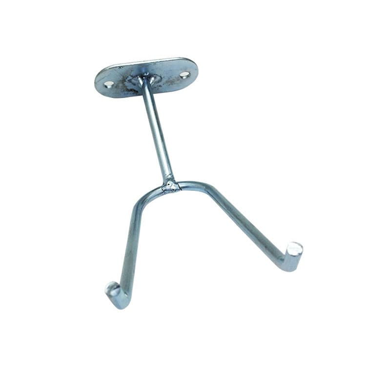 Self-manufactured spray gun mounting brackets; custom-made pneumatic spray gun clips for automotive and furniture painting.