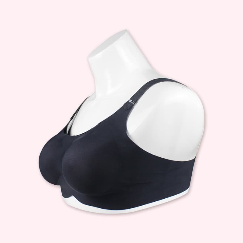 Silicone Bra Special Set For False Bridesmaid CD Changeable Bra Pads And Straps Women's Underwear Accessories From China