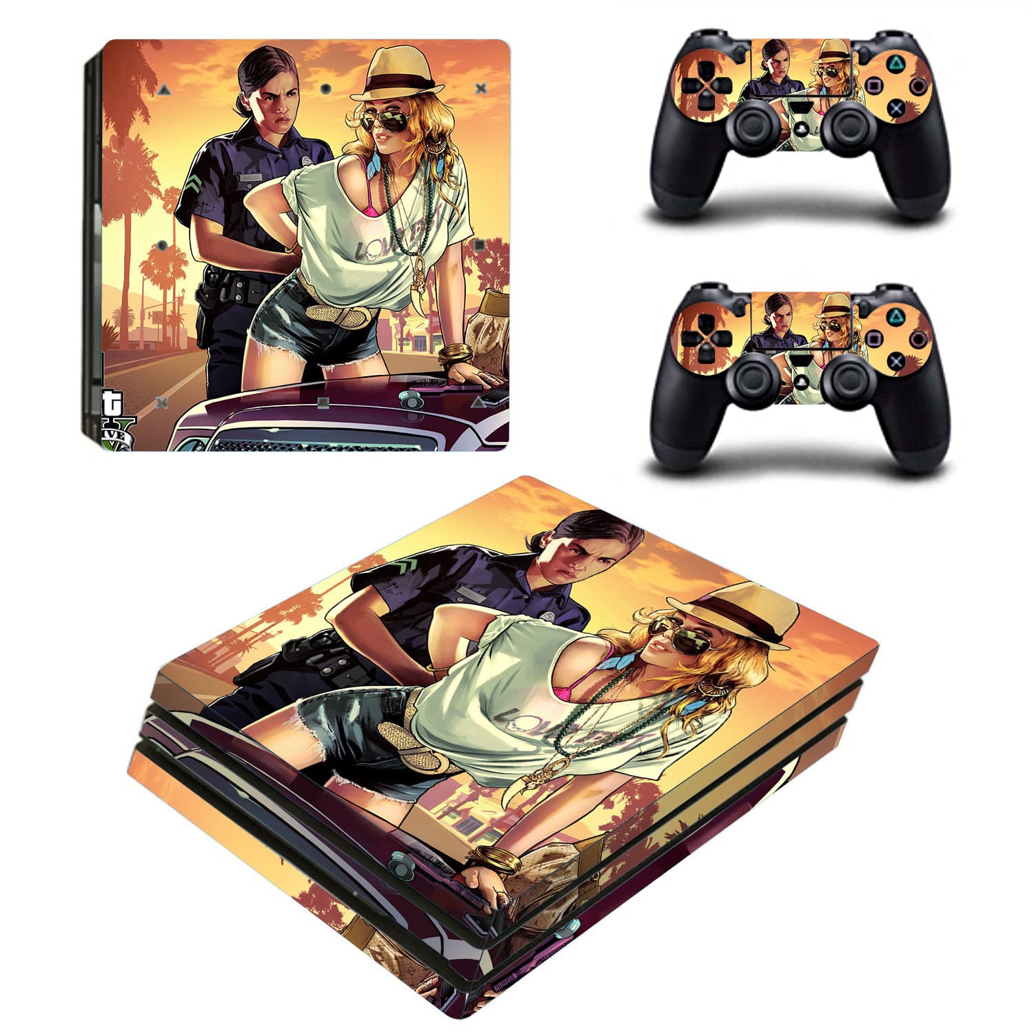 Direct Supplier PS4 PRO Console Stickers Plant Series Fashion Protective Skin Personalized Images