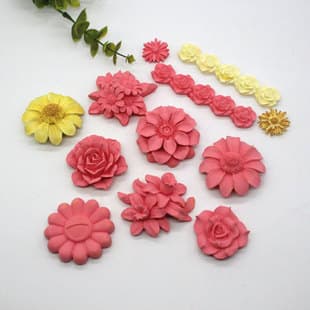 Rose Baking Cake Decoration Mold, Chocolate Fondant Camellia Mold, Aromatherapy Plaster Resin Mold