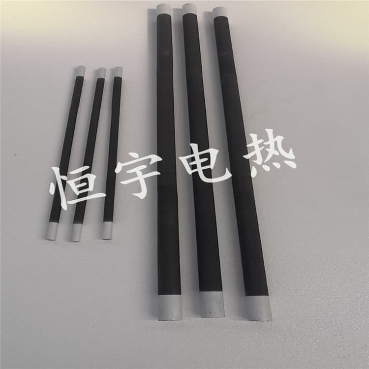 Equal-diameter silicon carbide rods, high-temperature furnace heating elements, custom heating rods for vacuum furnaces, muffle furnaces, and glass kilns