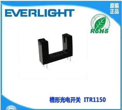 Original Everlight ITR1150 photoelectric switch slot optocoupler ITR1150 infrared switch sensor slot width 15mm.