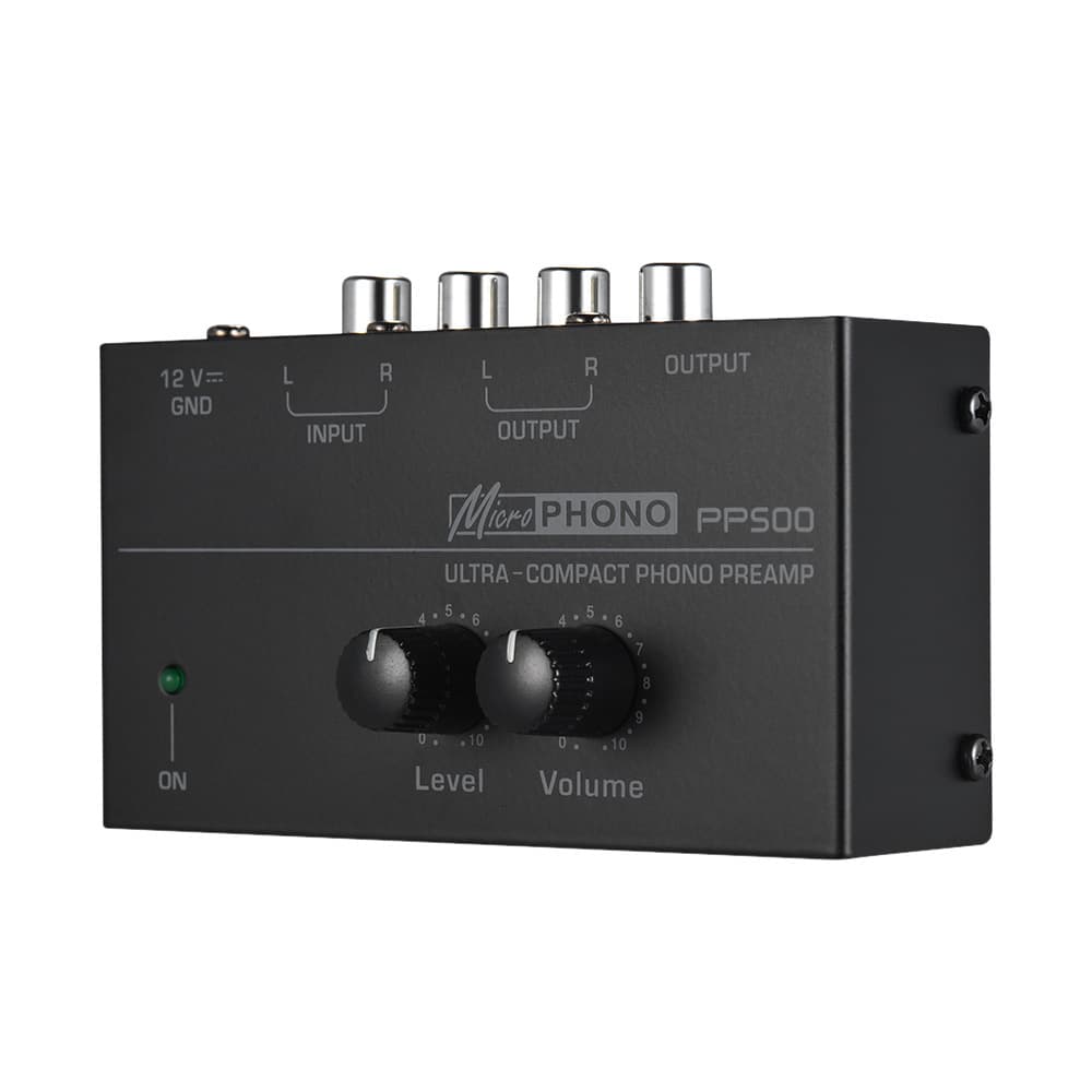 Turntable Preamplifier Phono Preamp PP500 Vinyl Record Player Amplifier Phono Preamp