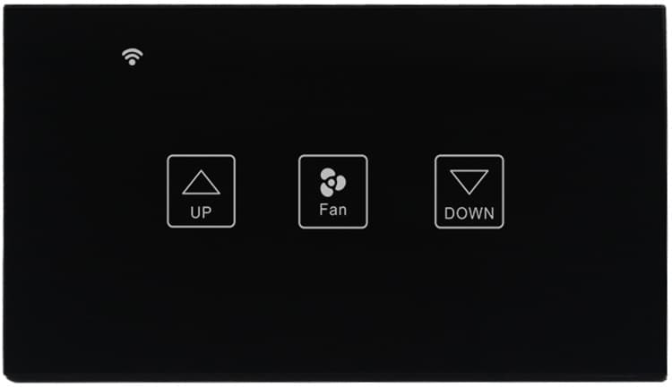 WiFi Touch Wall Switch 120 Type Voice Mobile APP Remote Control Dimming Speed Curtain Hot Seller