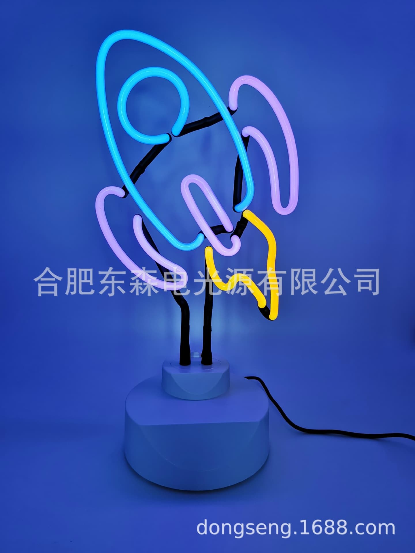 Supplying UK version Rocket Neon Lights