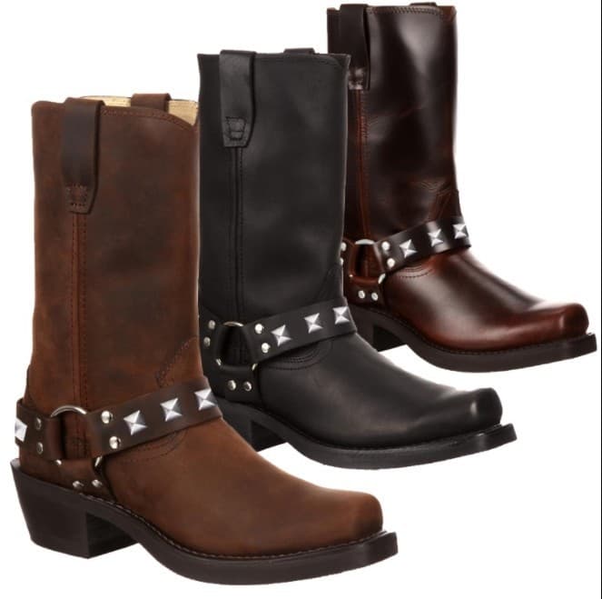 2020 New Export Style European and American Retro Men's Long Boots Western Rivet Cowboy Large Size Men's Shoes 38-48