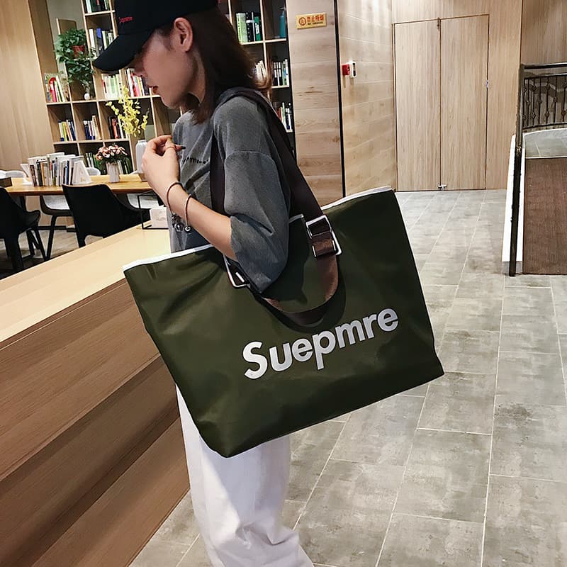 travel bag Korean style portable short-distance travel bag nylon luggage bag women's waterproof large capacity luggage bag