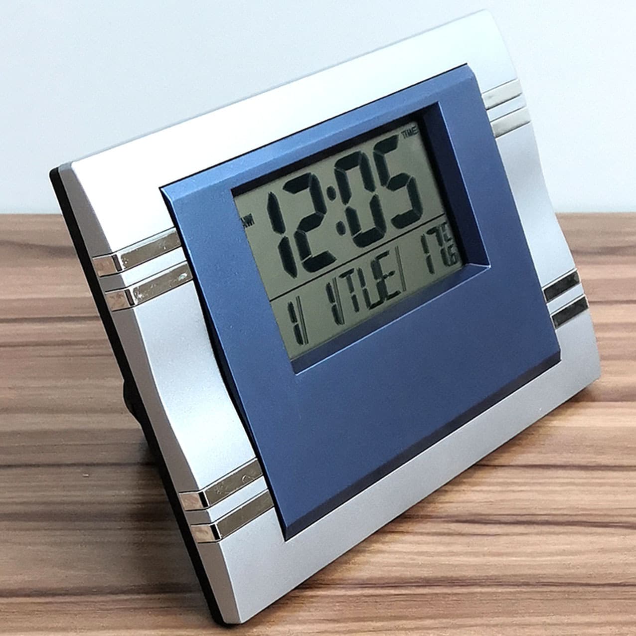 6605 Perpetual Calendar Electronic Clock, Multifunctional Large Character Clock, Wall-Mounted Clock