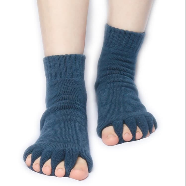 Japanese and Korean yoga socks, five-toe socks, acrylic cotton split-toe socks, five-toe socks, open-toe socks, correcting bunions.
