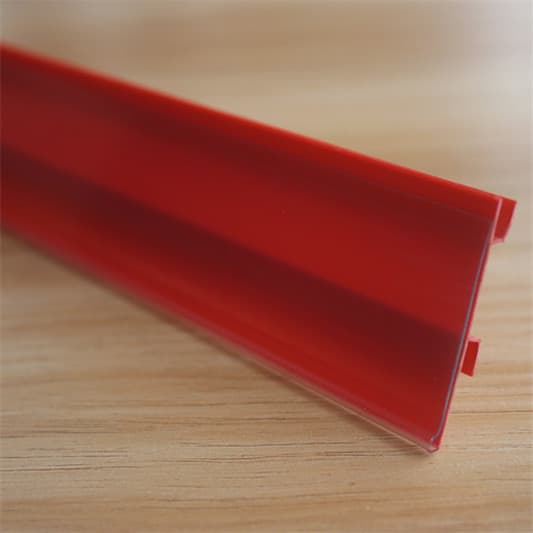Supermarket shelf label strips, flat price tags, plastic price tags, shelf side strips, shelf card strips, inner price tags.