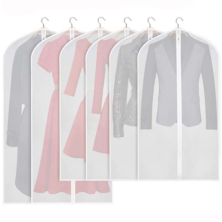 Clothing Dust Cover - Amazon Hot Selling Washable PEVA Dust Cover Garment Bag Custom