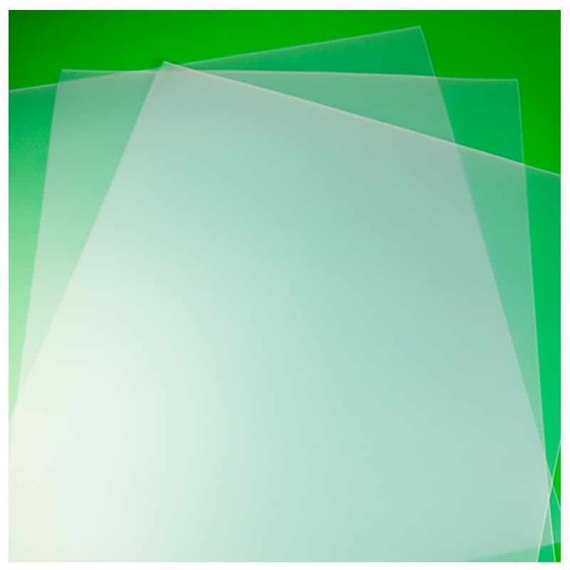 Factory Supply Transparent PP Solid Board, Modified Material PP with Matte Texture PP Sheets
