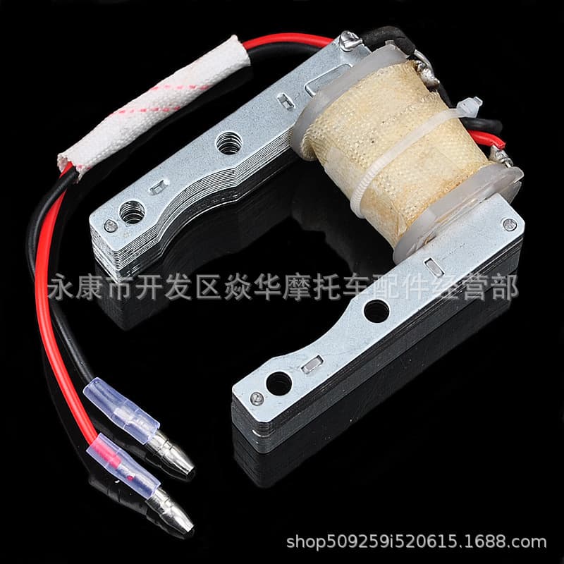 Modified Bicycle 2-Stroke Engine 49-80CC Ignition Coil Iron Core Stator Generator Coil