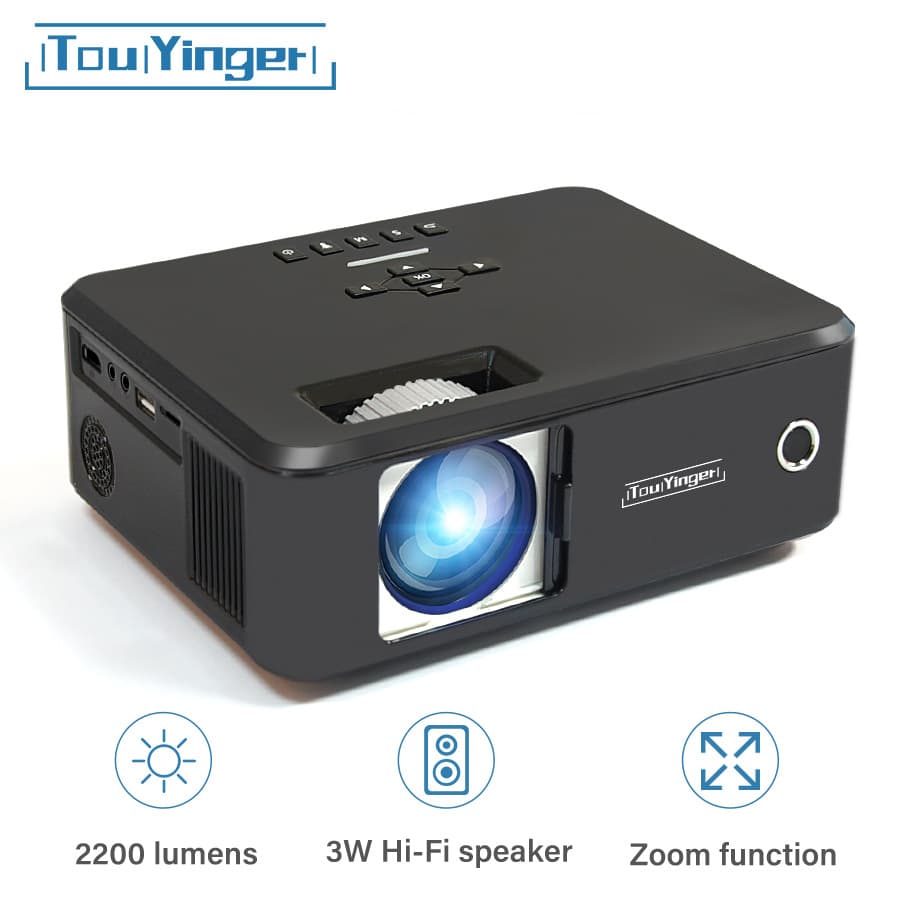 2019 new exclusive private model X20 LED single-chip high-definition 1080P multimedia projector factory direct sale