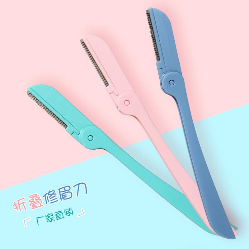 Eyebrow Razor Blade Makeup Artist Special Eyebrow Shaver Stainless Steel Single Edge Blade Beauty Makeup Tool Wholesale