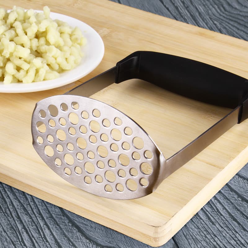 Mashed potato press 304 stainless steel potato press potato masher baby food supplement tool kitchen supplies