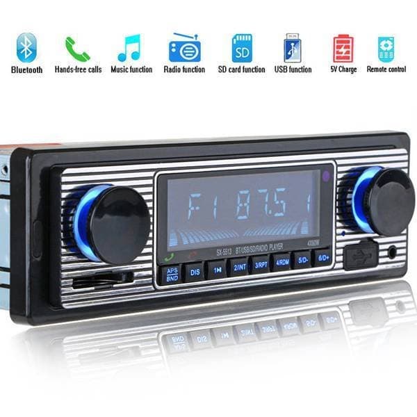 SX5513 Classy Car BlUetooth Player Car Radio Car U Disk Car Card Machine Car Broadcast