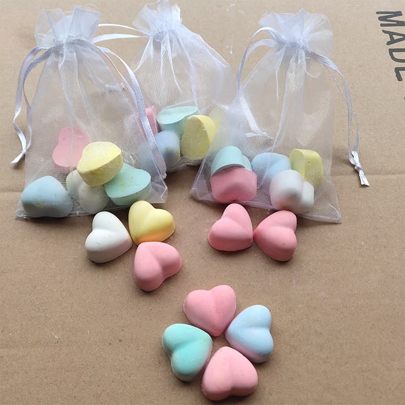 Chubby Heart Scented Stone Sachet Plaster Love Aroma Bag INS Air Purifying Car Wardrobe Drawer Deodorizer Sachet