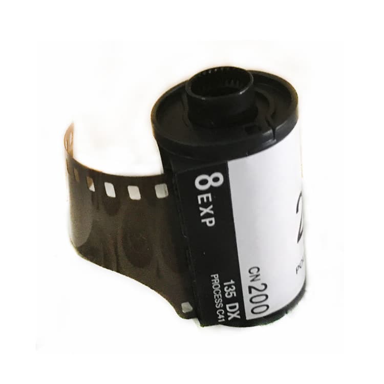 Point-and-shoot camera color film 200ISO 8 exposures 35mm negative, 135 color negative film