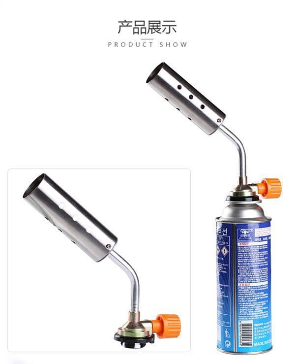 Factory Direct Wholesale: Portable Cartridge Flame Gun, Household Welding, Roasting Pig Hair, Outdoor Barbecue, Cartridge High-Temperature Inverted Model